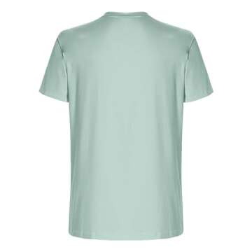 Generic prime of day deals today 2024 Shirts for Men 2024 Fashion Short Sleeve Crewneck Shirt Causal Graphic Tee Shirts Summer Beach Gym Workout Tee Tops prime of day deals today 2024 men Green 5X