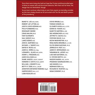 The Dangerous Case of Donald Trump: 37 Psychiatrists and Mental Health Experts Assess a President - Updated and Expanded with New Essays