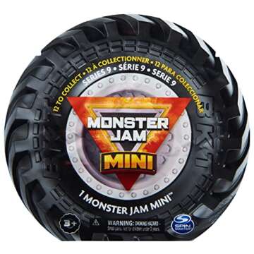 Monster Jam, Official Mini Mystery Collectible Monster Truck 12-Pack, 1:87 Scale, Great Gift for Birthday Parties