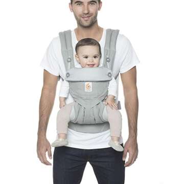 Ergobaby Carrier Positions Pearl