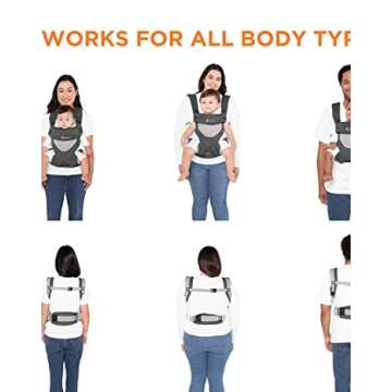 Ergobaby Carrier Positions Pearl