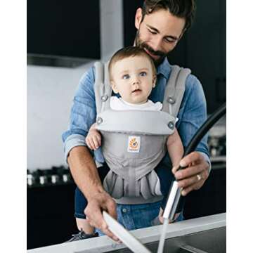 Ergobaby Carrier Positions Pearl