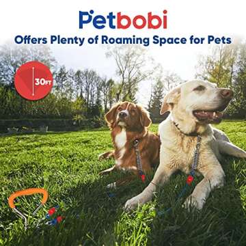 Petbobi Dog Tie-Out Gear for Outdoor Fun