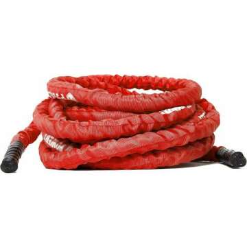 Battle Rope | 1.5 Inch Heavy Poly Dacron Training Rope for Fitness