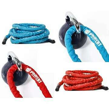 Heavy Poly Dacron Battle Rope for Strength Training