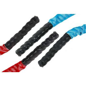 Heavy Poly Dacron Battle Rope for Strength Training