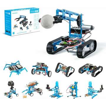 Makeblock mBot Ultimate 10 in 1 Robot Building Toy: STEM Robotics Kit