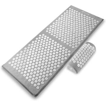 Acupressure Mat & Pillow Set for Pain Relief