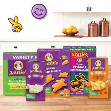 Annie’s Cheddar Shells Mac & Cheese - 12 Pack