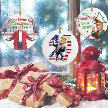 Trump Ornament 2024 - Gift for Supporters and Patriots