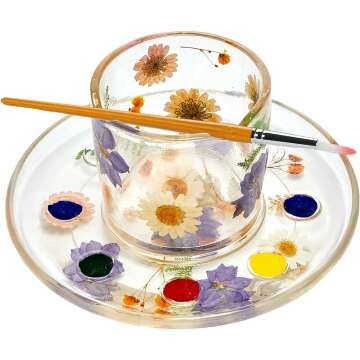 Painter's Cup & Palette Set for Artists - Perfect Gift!