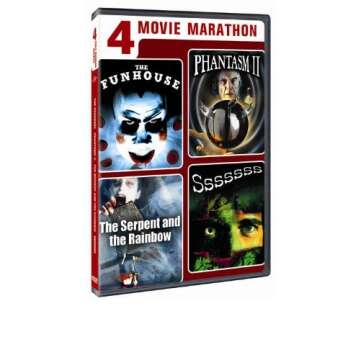 4 Movie Marathon Cult Horror Collection (The Funhouse / Phantasm II / The Serpent and the Rainbow / Sssssss)