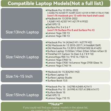 Benfan Laptop Sleeve 15 Inch