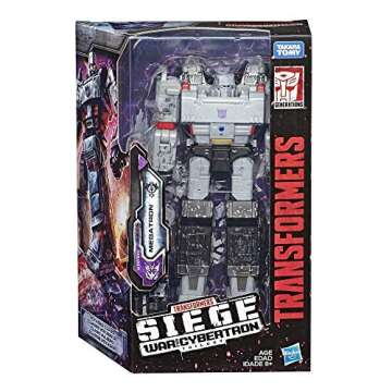 Transformers Generations War for Cybertron: Siege Voyager Class WFC-S12 Megatron Action Figure 7-inch