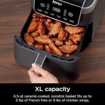 Ninja Air Fryer Pro XL 6.5 QT Renewed - Max Crisp Tech