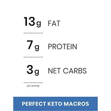 Keto Trail Mix, Crunchy Cheese Mix, Keto Friendly Snacks by Keto Farms (3g Net Carb) [Variety Pack] 3.34 Ounce, 3 Count | Real Keto Food, High Fat Low Carb Snacks