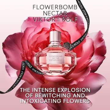 Viktor&Rolf - Flowerbomb Nectar Eau de Parfum - Women's Perfume - Floral, Spicy & Warm - With Notes of Gunpowder & Vanilla - 1.7 Fl Oz