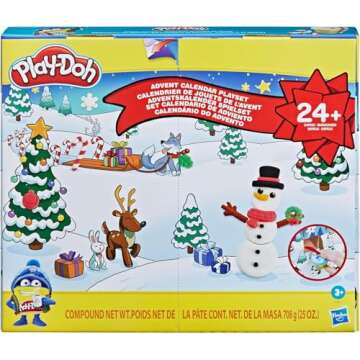 Play-Doh Christmas Advent Calendar - 24 Days of Fun Activities