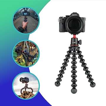 JOBY GorillaPod 3K Kit - Best Travel Tripod for Cameras