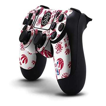 Skinit Decal Gaming Skin Compatible with PS4 Controller - Officially Licensed NBA Toronto Raptors Logo Blast Design