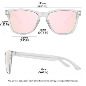 Classic Retro Polarized Sunglasses for Men & Women