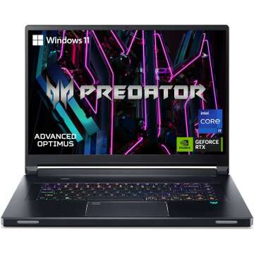 Acer Predator Triton 17 X Gaming Laptop