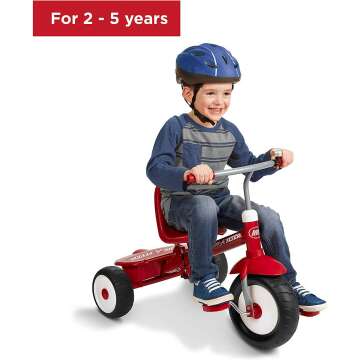 Deluxe Steer & Stroll Trike for Toddlers Ages 2-5