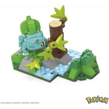 Bulbasaur's Forest Fun Building Toys Set - 82 Pieces