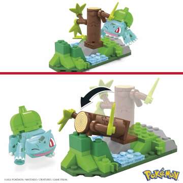 Bulbasaur's Forest Fun Building Toys Set - 82 Pieces