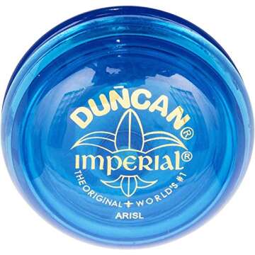 Duncan Toys Imperial Yo-Yo, Beginner Yo-Yo with String, Steel Axle and Plastic Body, Mystery Color