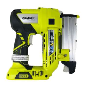 Ryobi One+ 18v Volt Air Strike 23 Gauge Cordless Pin Nailer P318 (Renewed)