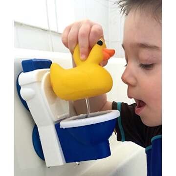 Potty Duck, Toilet Training Toy for Boy or Girl Toddler, Learning Toys for Kids