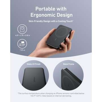 Anker MagGo 10,000mAh Magnetic Power Bank for iPhone