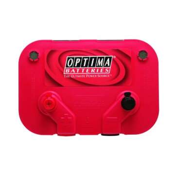 OPTIMA Batteries High Performance 34/78 RedTop Sealed AGM Car, Truck, and SUV Starting Battery, 800 CCA, Dual SAE and GM Terminals, Maintenance Free, Versitile Mounting