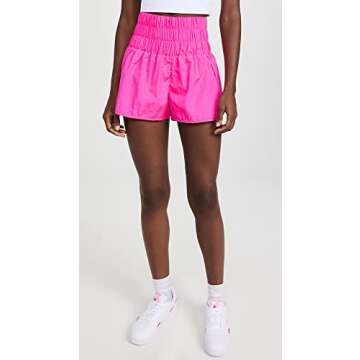 FP Movement Women's The Way Home Shorts, Tropical Pink, M