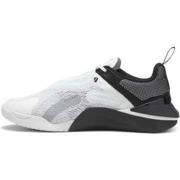 Puma Womens Fuse 3.0 Training Sneakers in Black & White