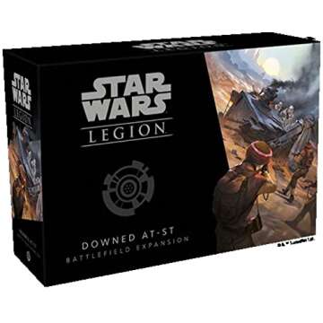 Atomic Mass Games Star Wars: Legion Downed at-ST Battlefield Expansion - Immersive Enhancements! Tabletop Miniatures Game, Strategy Game for Kids & Adults, Ages 14+, 2 Players, 3 Hr Playtime, Made