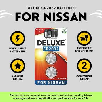 Nissan Key Fob Battery Replacement - Smart Remote Pack