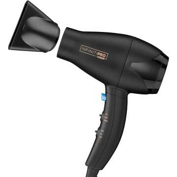 INFINITIPRO BY CONAIR Travel Hair Dryer | Mighty Mini Compact Power