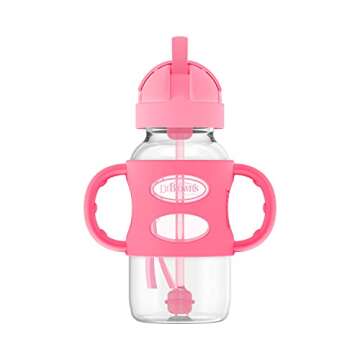 Dr. Brown's Sippy Straw Bottle with Silicone Handles