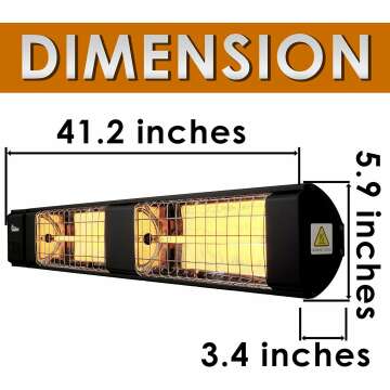 Dr. Infrared Heater 10,260 BTU - Indoor & Outdoor Heat