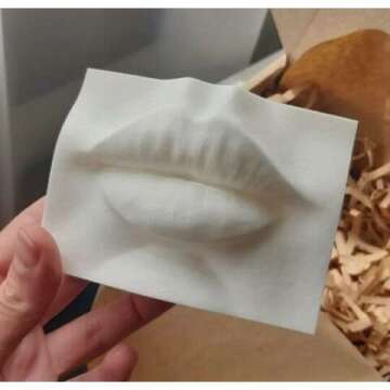 3D Women Lips Candle Mold for Unique Candles