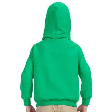 Gildan Irish Green Fleece Hoodie - Large Pack