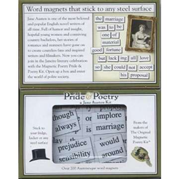 Pride & Poetry: Magnetic Poetry Kit (Themed Kits)