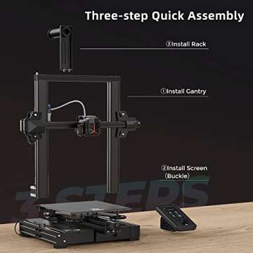 Creality Ender 3 V2 Neo 3D Printer - Auto Leveling, Full-Metal Extruder