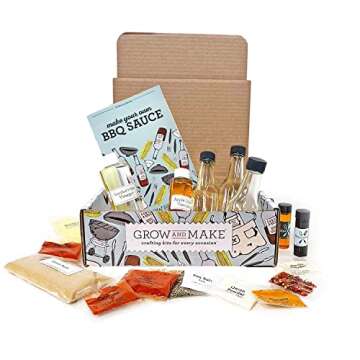 Grow and Make Artisan DIY Bbq Sauce Making Kit By - Create 3 Barbecue Sauce Recipes At Home