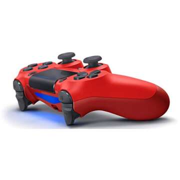 DualShock 4 Wireless Controller for PlayStation 4 - Magma Red (Renewed)