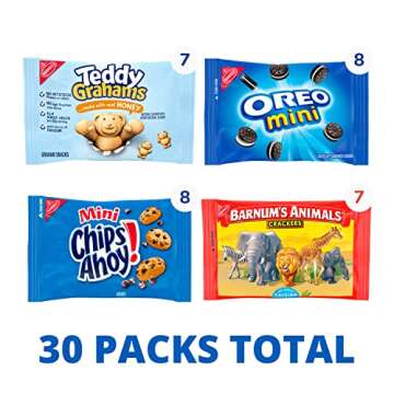 Nabisco Mini Snack Variety Pack - 30 Treats