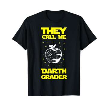 I Am Darth Grader Sci-Fi Space Funny T-Shirt T-Shirt