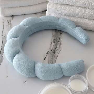 HitModa Spa Headbands: Versatile Terry Cloth Face Care Accessories for Washing, Makeup, Skin Treatments, and Face Masks